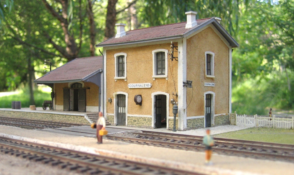 Gare de Cournalens.